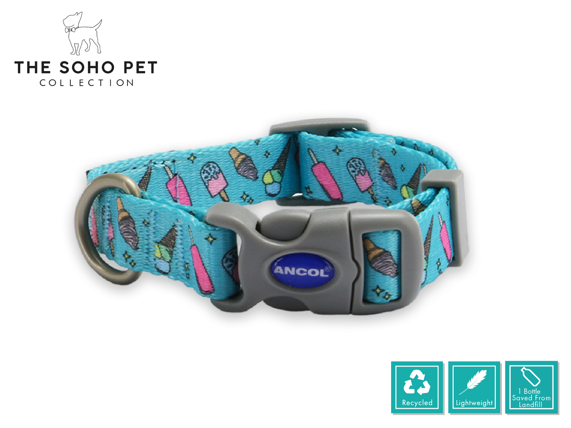 Ice Cream Pattern Collar | ANCOL