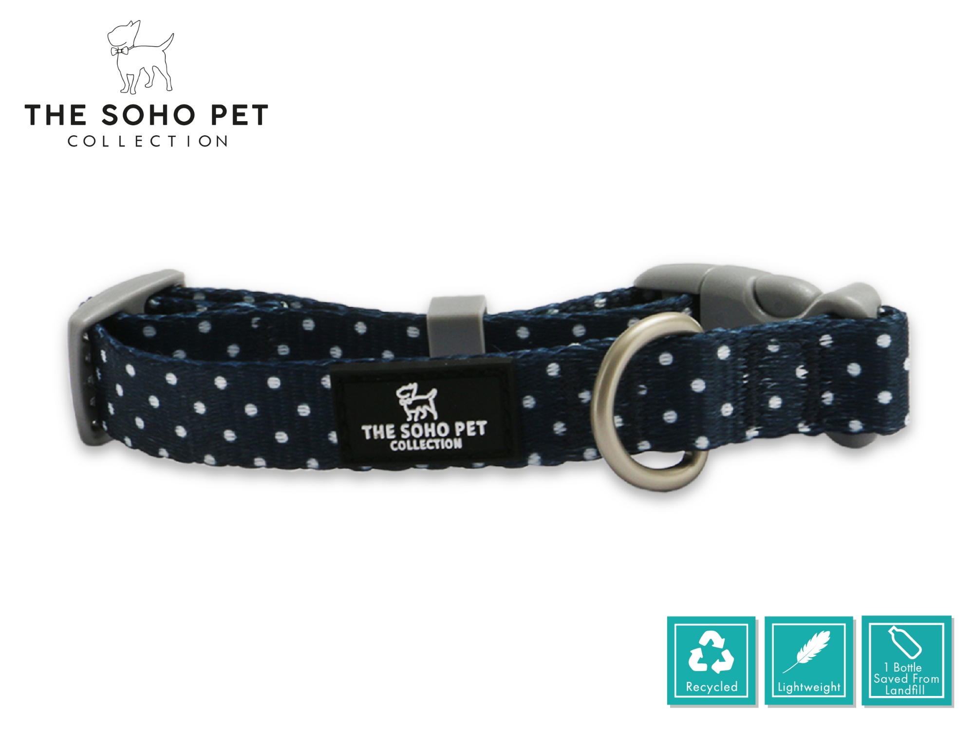 Polka Dot Pattern Collar | ANCOL