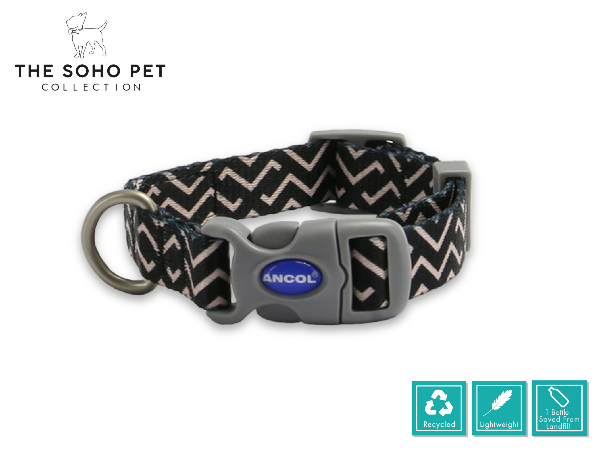 Zigzag Pattern Collar | ANCOL