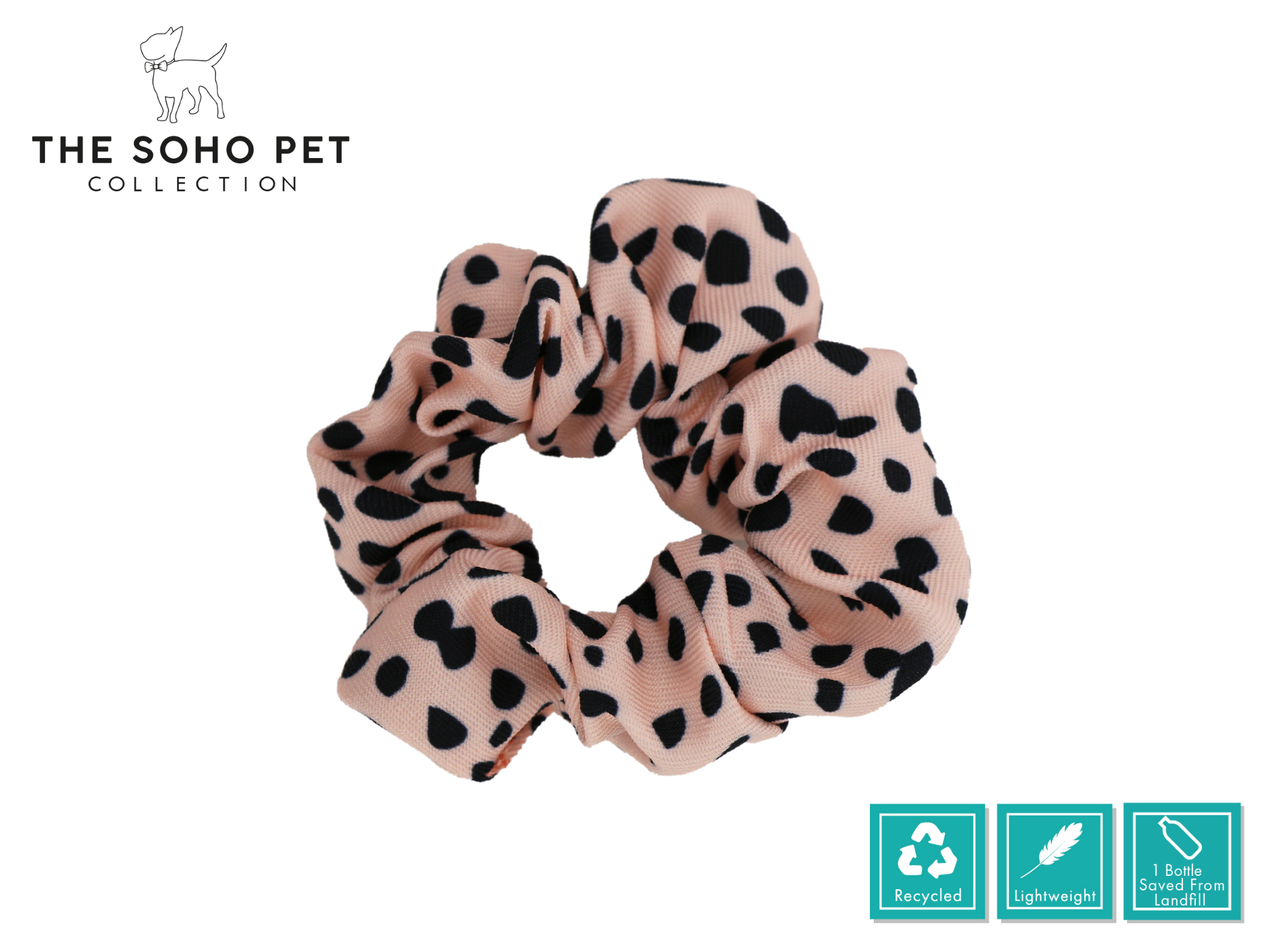 Dalmatian Pattern Poop Bag Dispenser & Scrunchie | ANCOL