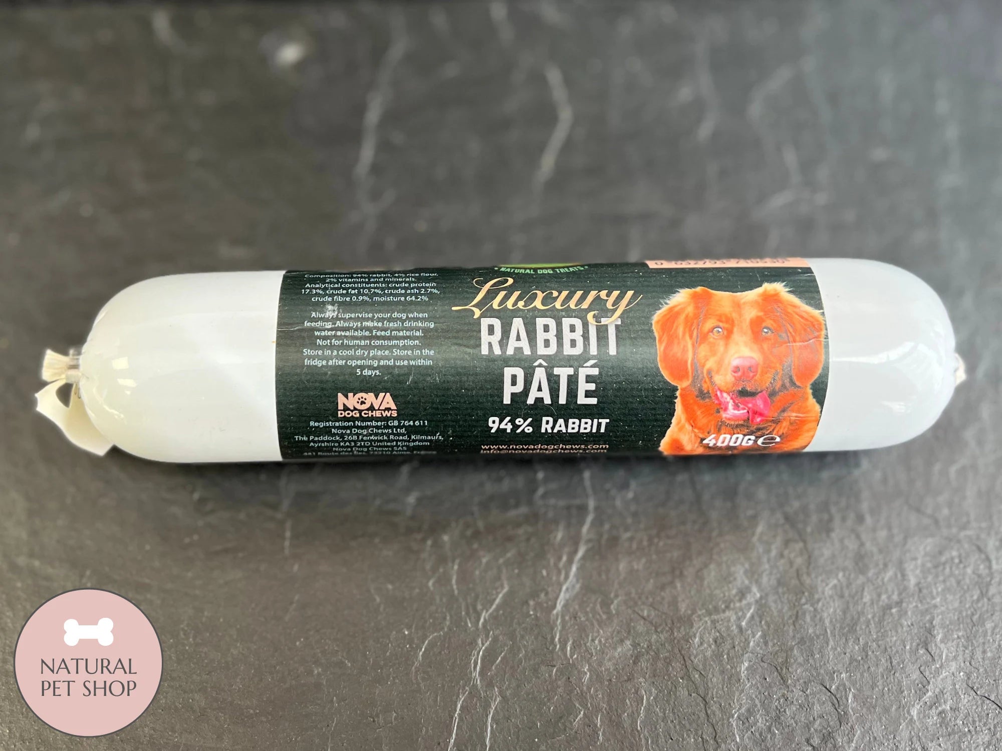 Dog Pate Meaty Filling Natural Single Source Protein