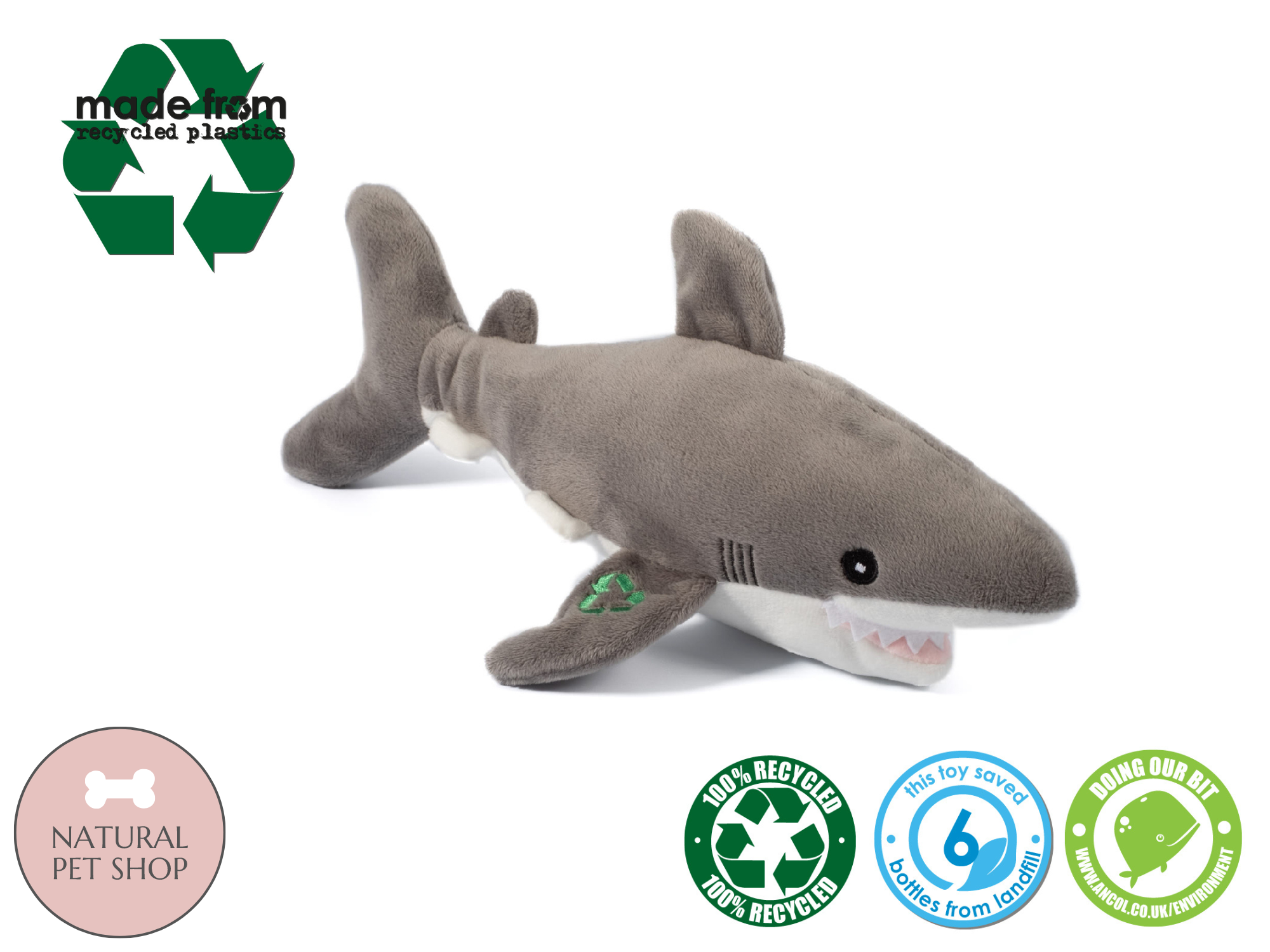 Shark Dog Mini Toy | Made From Range