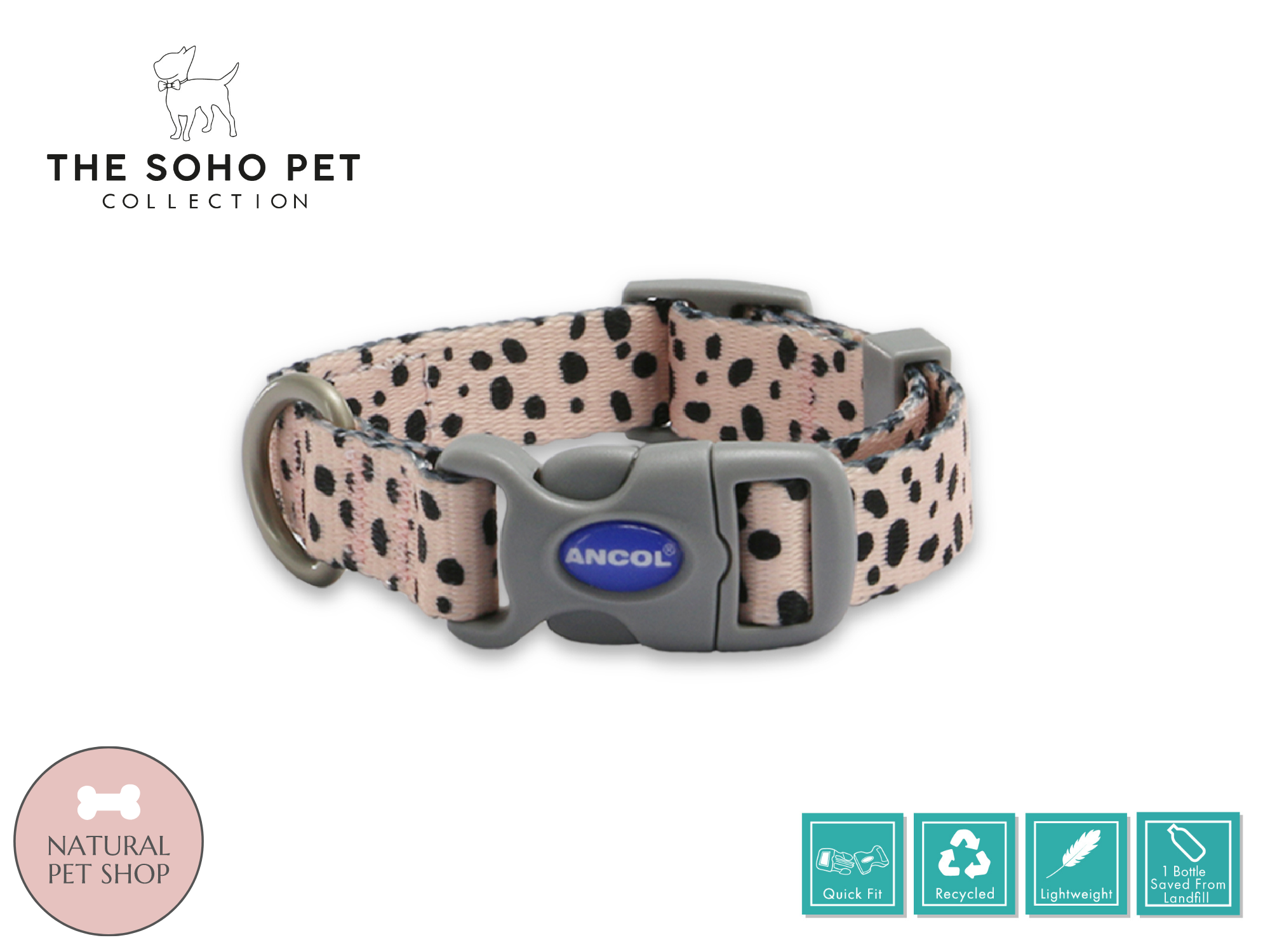 Dalmatian Pattern Collar | ANCOL