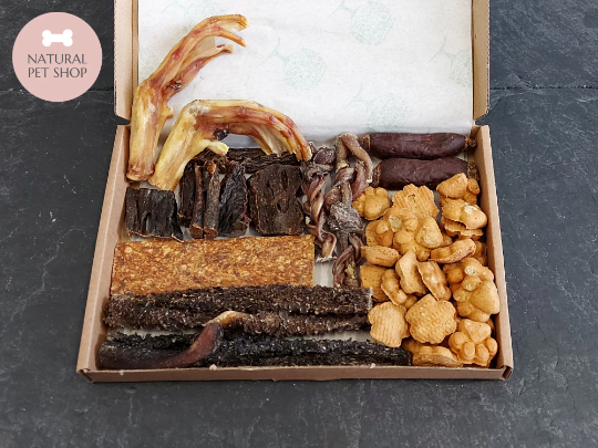 Mixed Letterbox | Natural Treat Box for Dogs