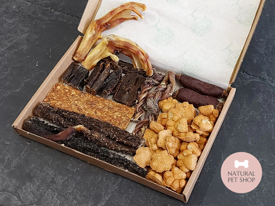 Mixed Letterbox | Natural Treat Box for Dogs