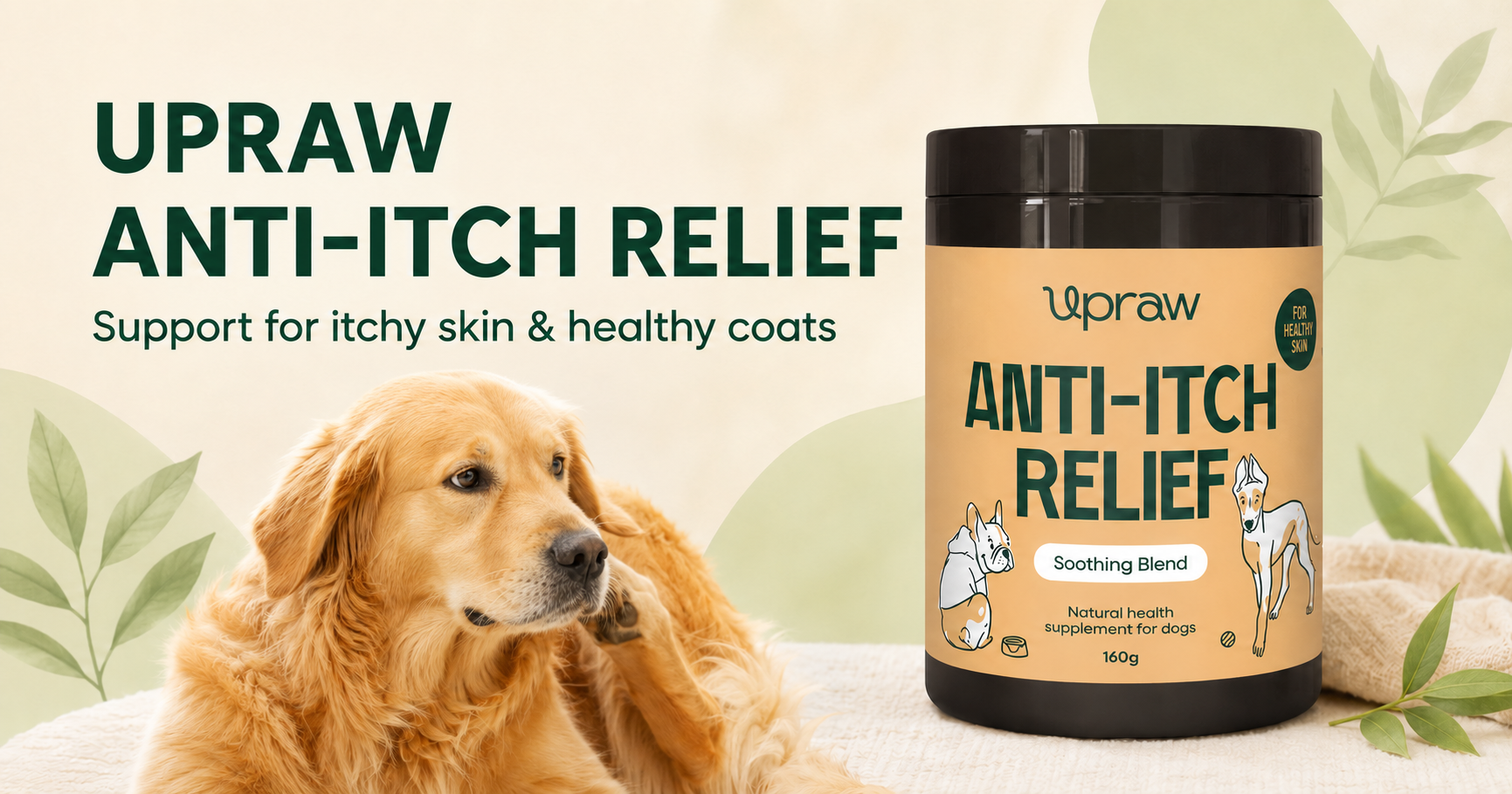 Upraw Anti-Itch Relief for Dogs: Can It Help Soothe Itchy Skin?