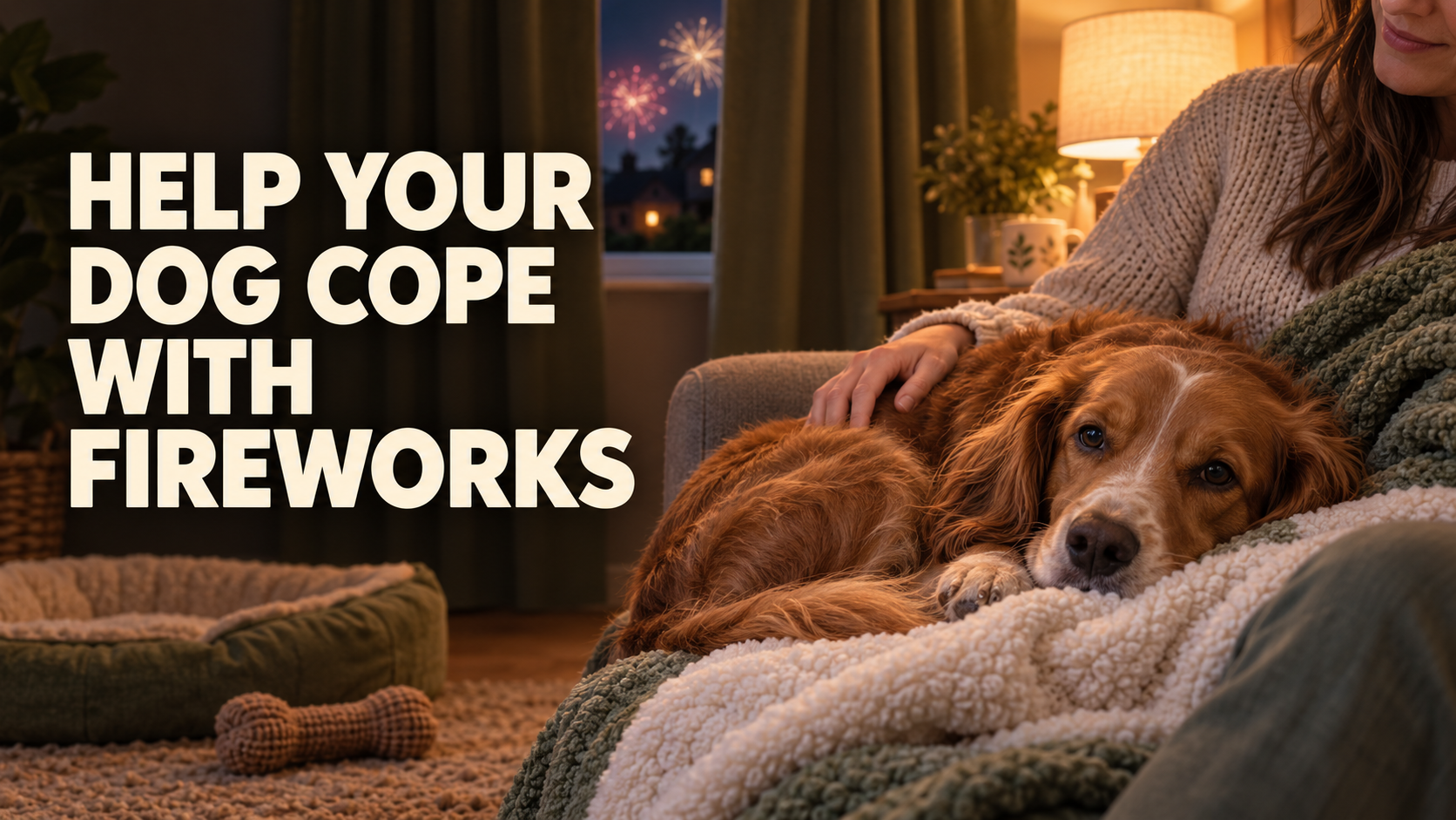 How to Help Your Dog Cope With Fireworks: Start Preparing Before Bonfire Night