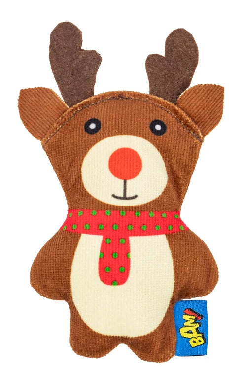 BAM! Ronny Christmas Reindeer Catnip Toy – Festive Cat Gift