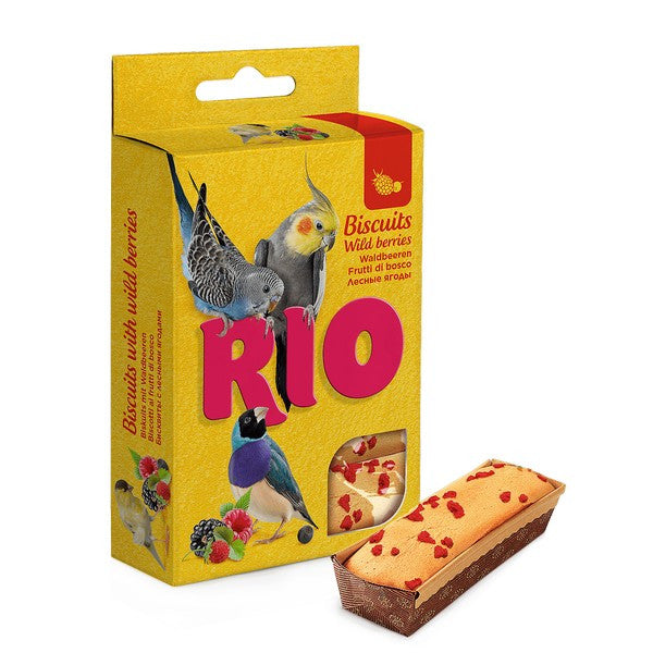 RIO Biscuits for All Birds with Wild Berries – 5 x 7g