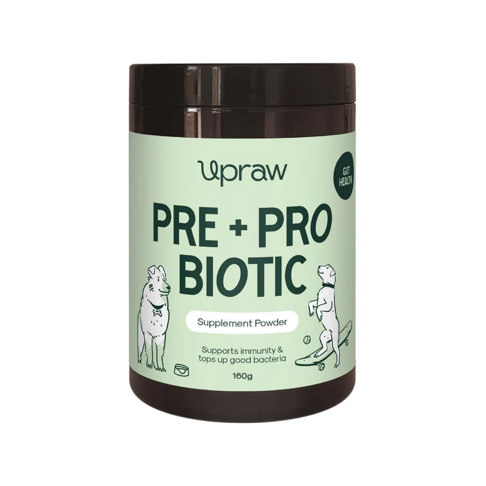 Upraw Pre + Probiotic Supplement Powder for Dogs