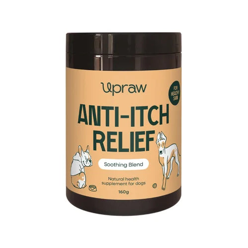 Upraw Anti Itch Relief Powder for Dogs – 160g