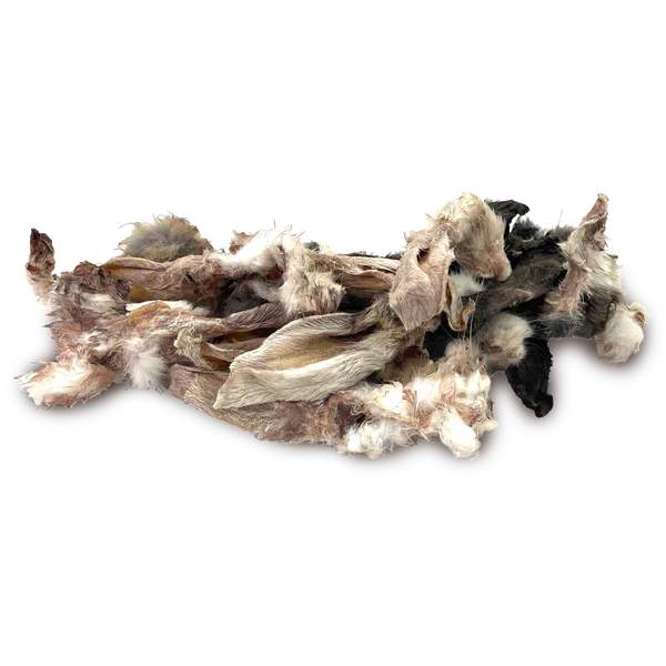 100% Natural Rabbit Ears for Dogs