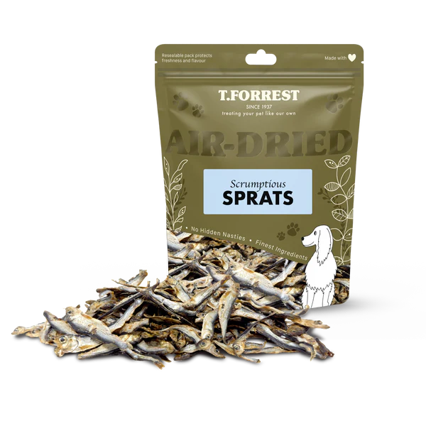 100% Natural Dried Sprats for Dogs