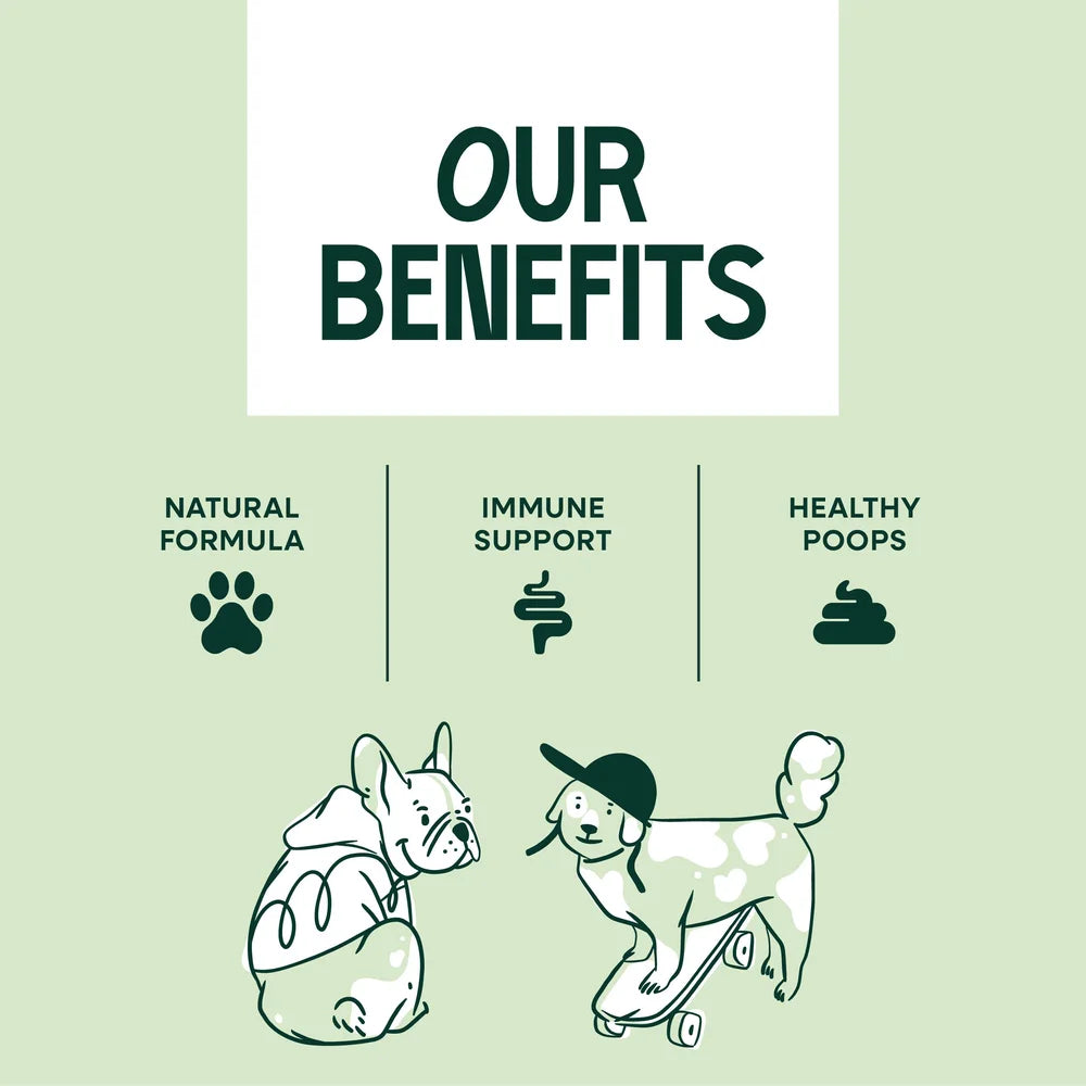 Upraw Pre + Probiotic Supplement Powder for Dogs