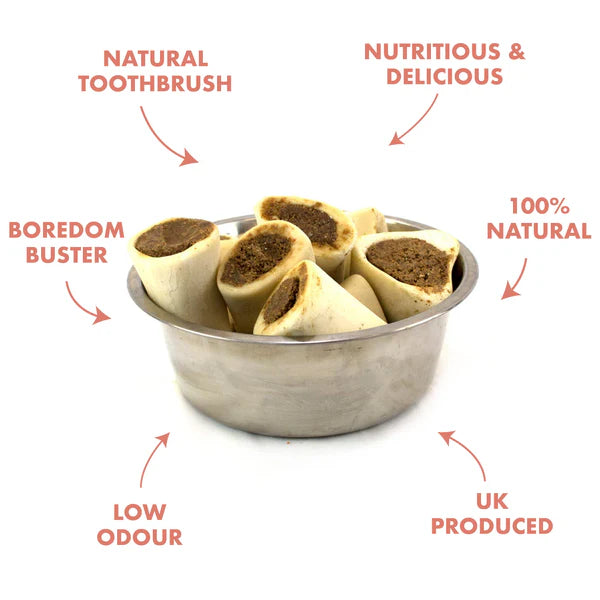 Meaty Filled Bone for Dogs x6 Falvours
