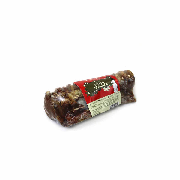 100% Natural Meaty Filled Beef Trachea for Dogs