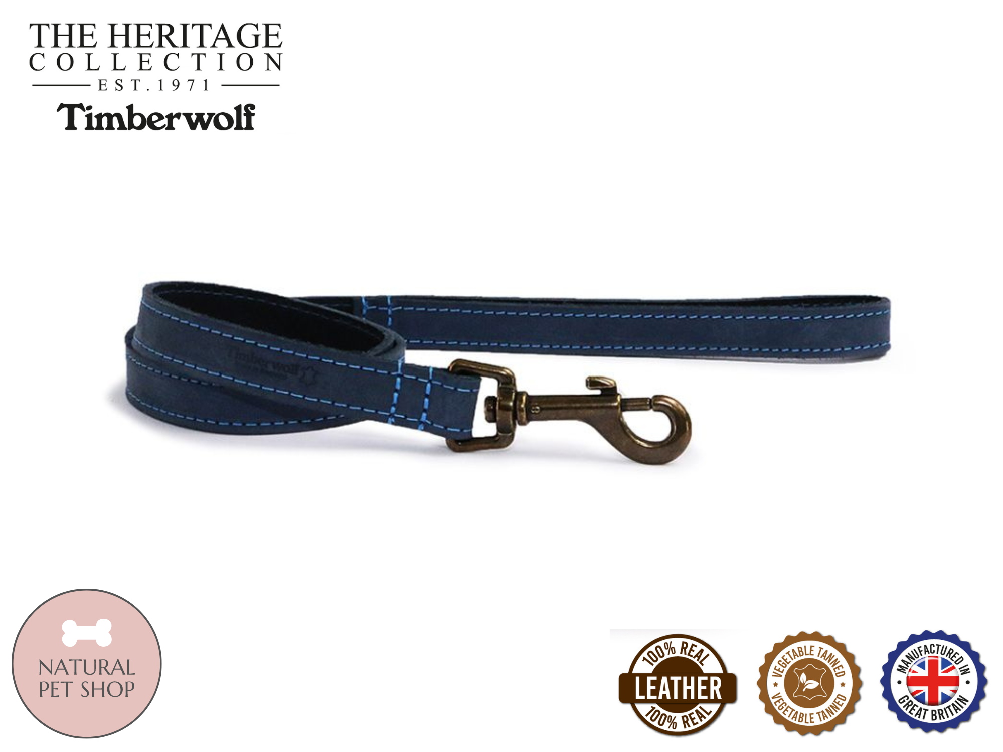 Timberwolf | Leather Lead