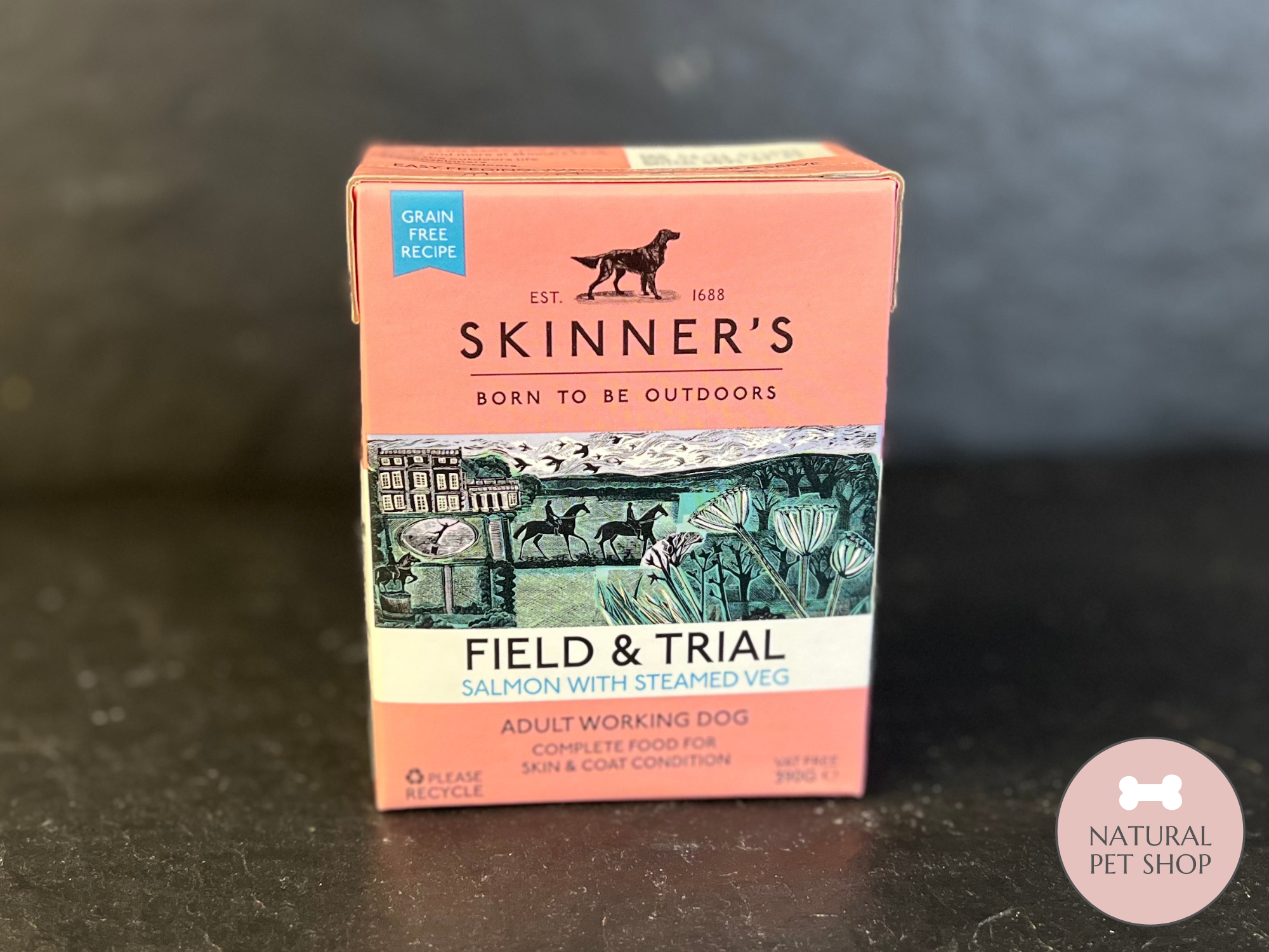 ADULT WORKING DOG Salmon & Steamed Veg | Field & Trial Wet Food