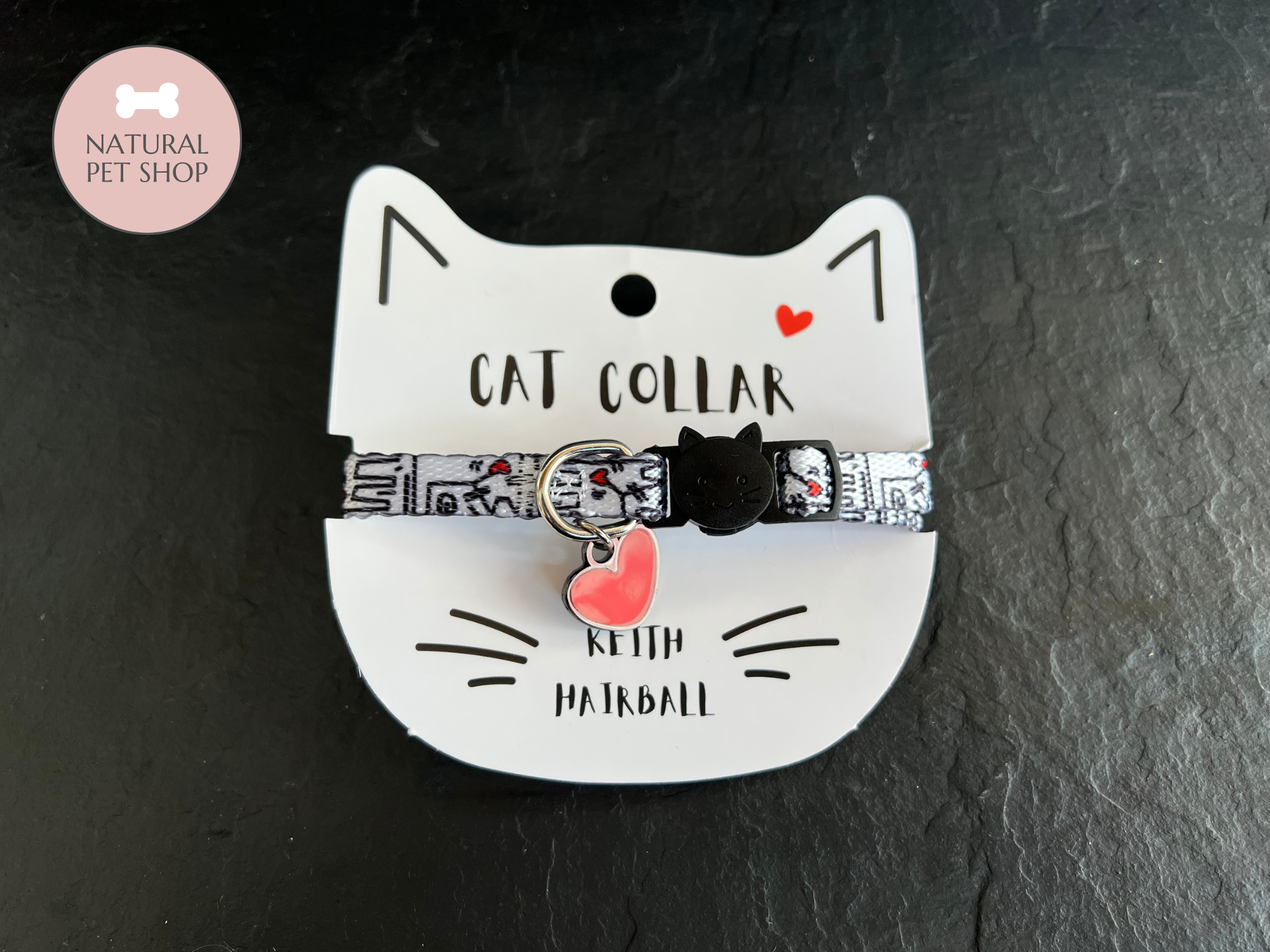 Kieth Hairball Cat Collar | Niaski