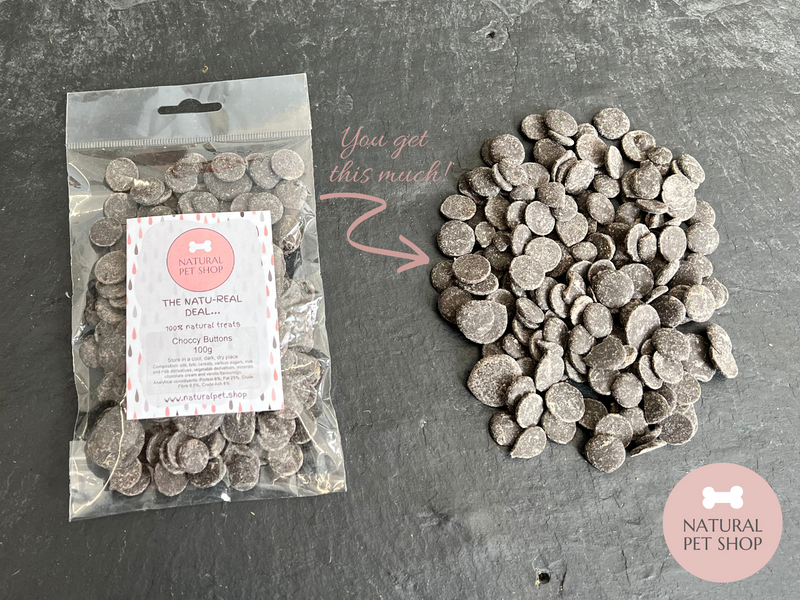 Dog Safe Choccy Buttons/Bars