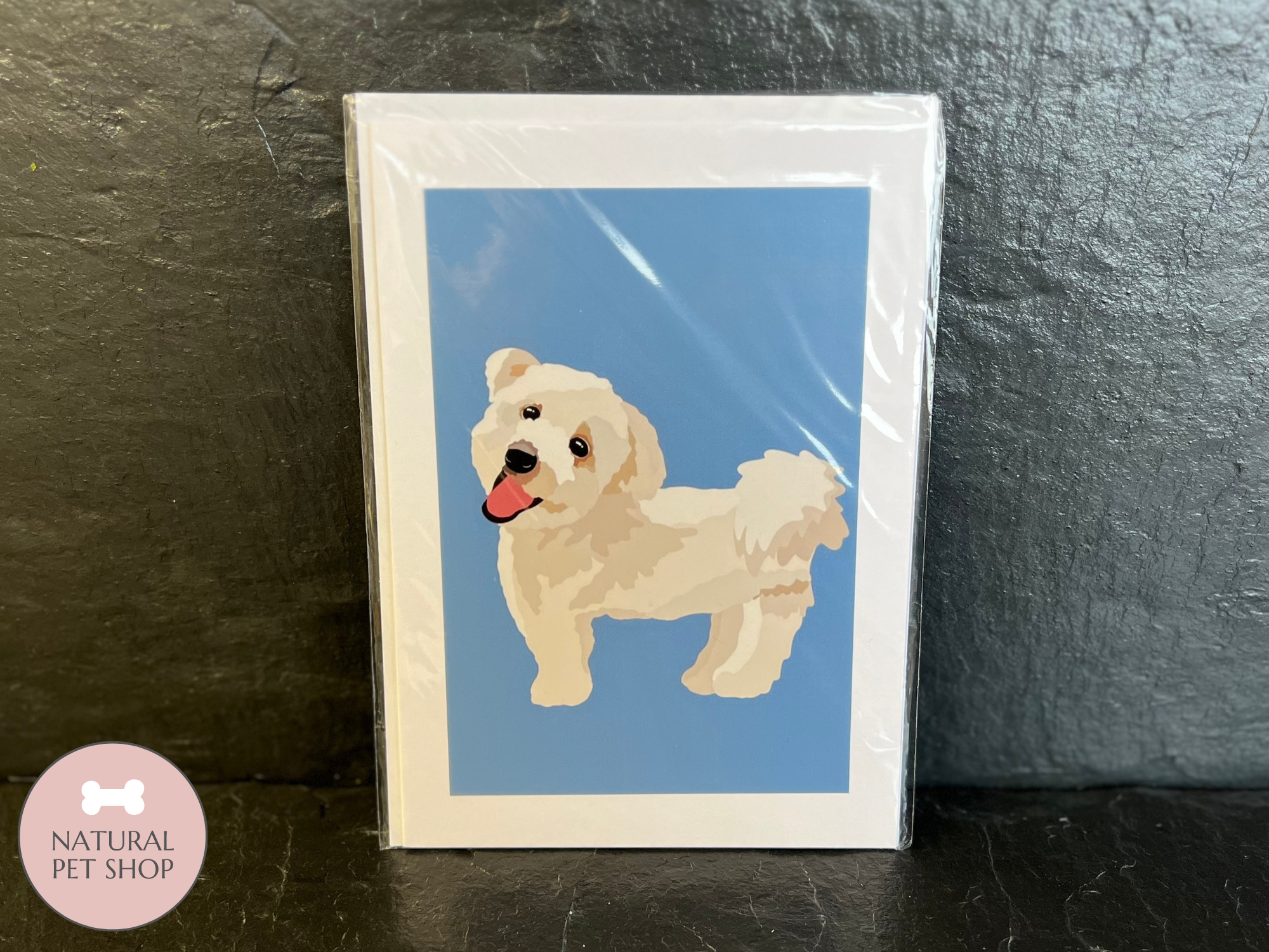 Dog Print Hand-Made Greeting Cards
