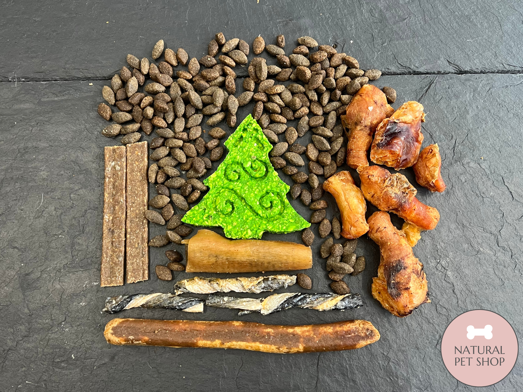 Christmas Dinner Box | Natural Treat Box for Dogs